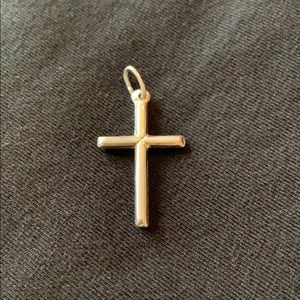 Silver crucifix pendant